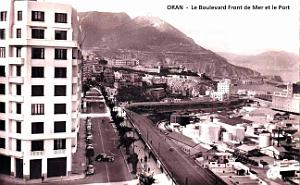 Oran - Boulevard Front de Mer et Port